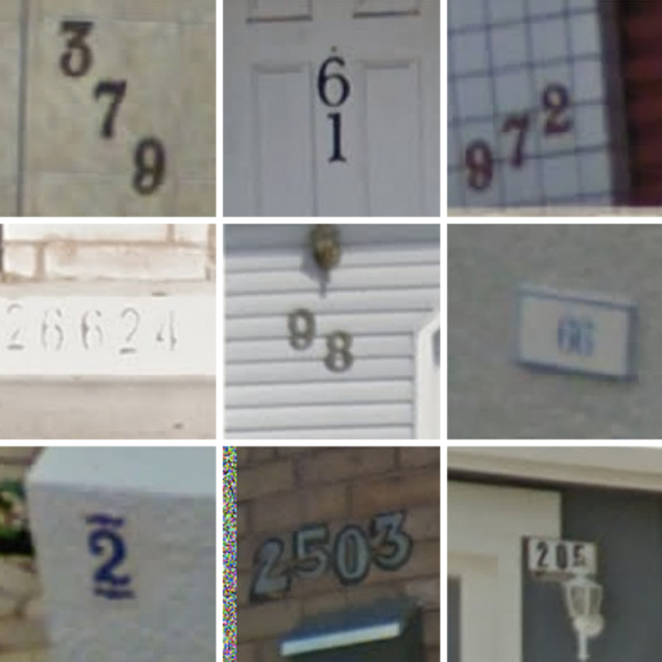 Google,распознавание образов, Как Google Street View распознает номера домов